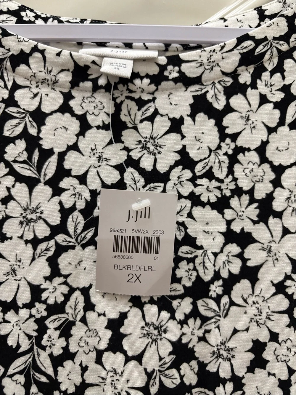 NWT J Jill Floral Dress - Picture 3 of 6